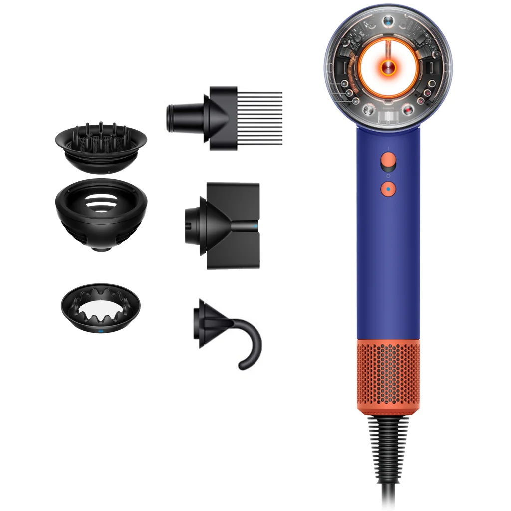 Фен Dyson Supersonic HD16 Nural Ceramic Vinca Blue/Topaz (515166-01, 464390-01)