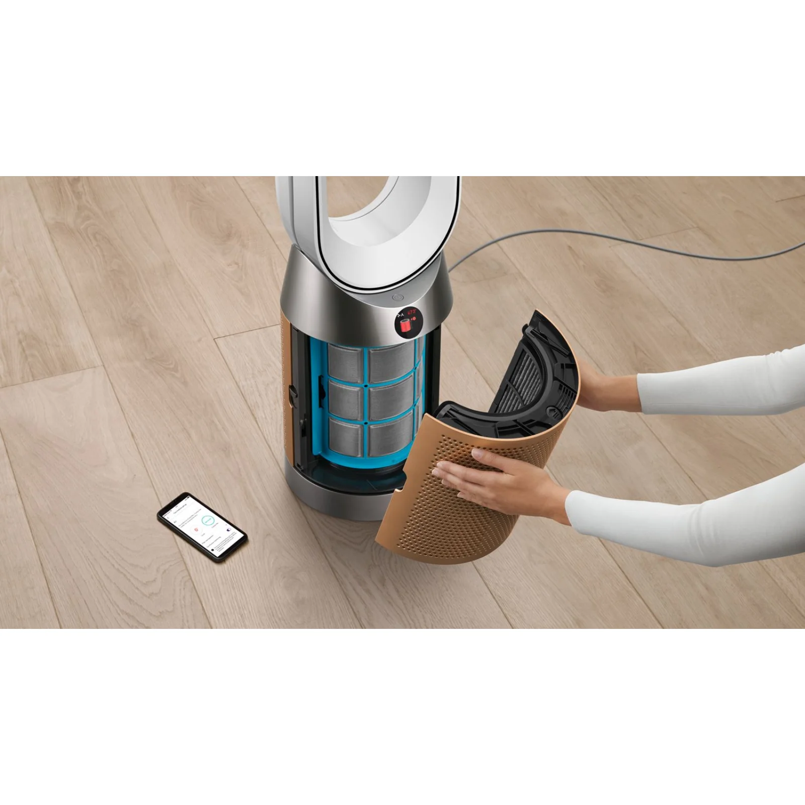 Очищувач повітря Dyson PC2 De-Nox TP12 White/Gold (546519-01)
