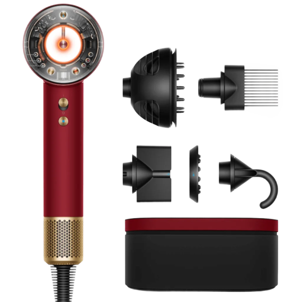 Фен Dyson Supersonic HD16 Nural Red Velvet/Gold (594823-01)