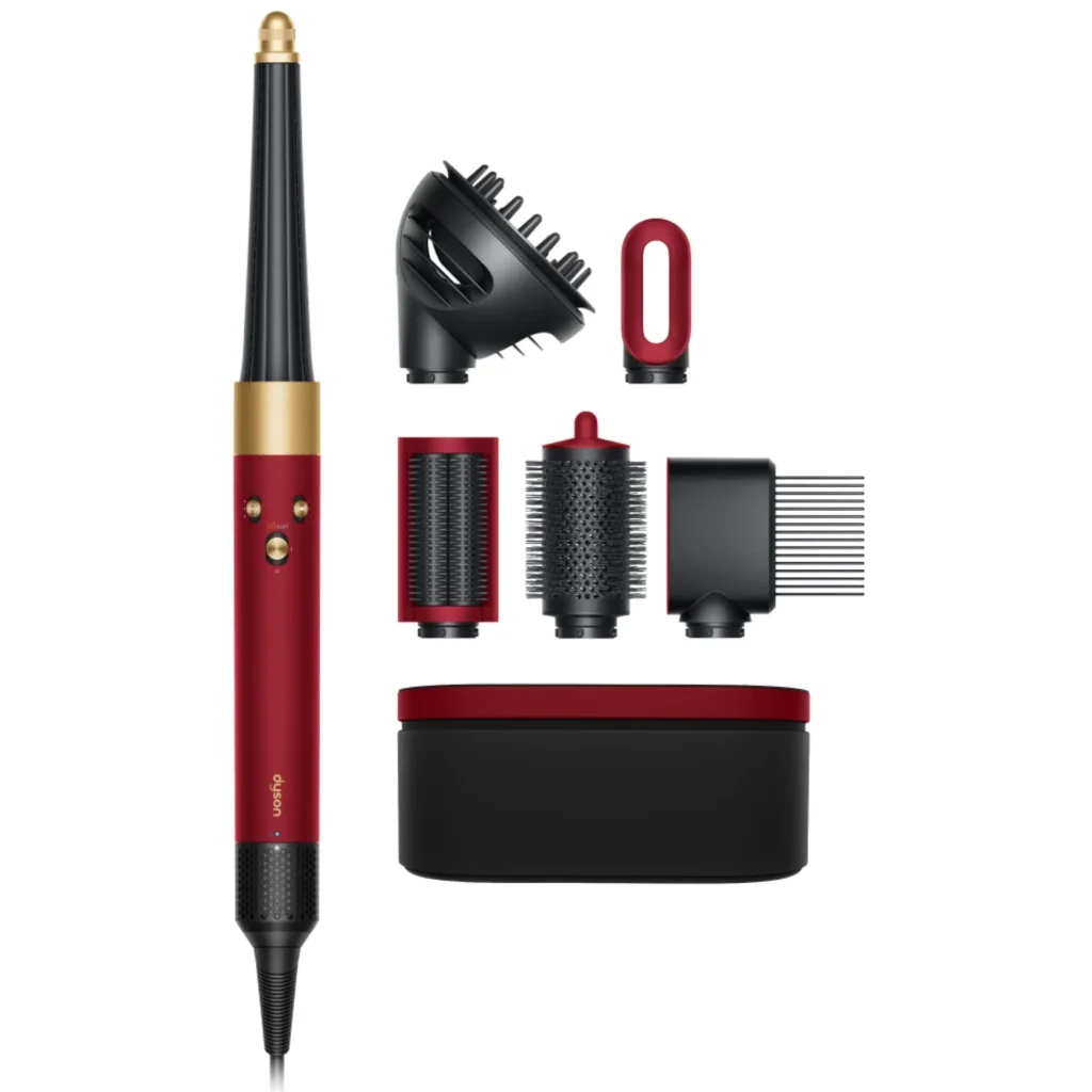 Стайлер Dyson Airwrap i.d. Multi-Styler and Dryer Curly to Coily Red Velvet/Gold (596928-01)