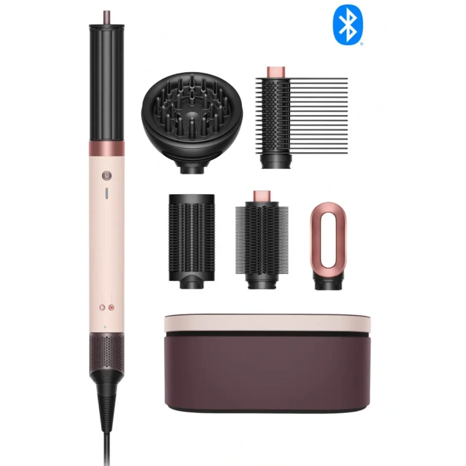 Стайлер Dyson Airwrap Coanda 2x Multi-styler & Dryer Curly+Coily Ceramic Pink/Rose Gold (598808-01)