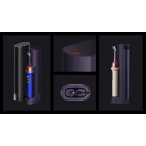 Зубна щітка-іригатор 2-в-1 Dyson CameraJet Ultra Blue (638166-91)