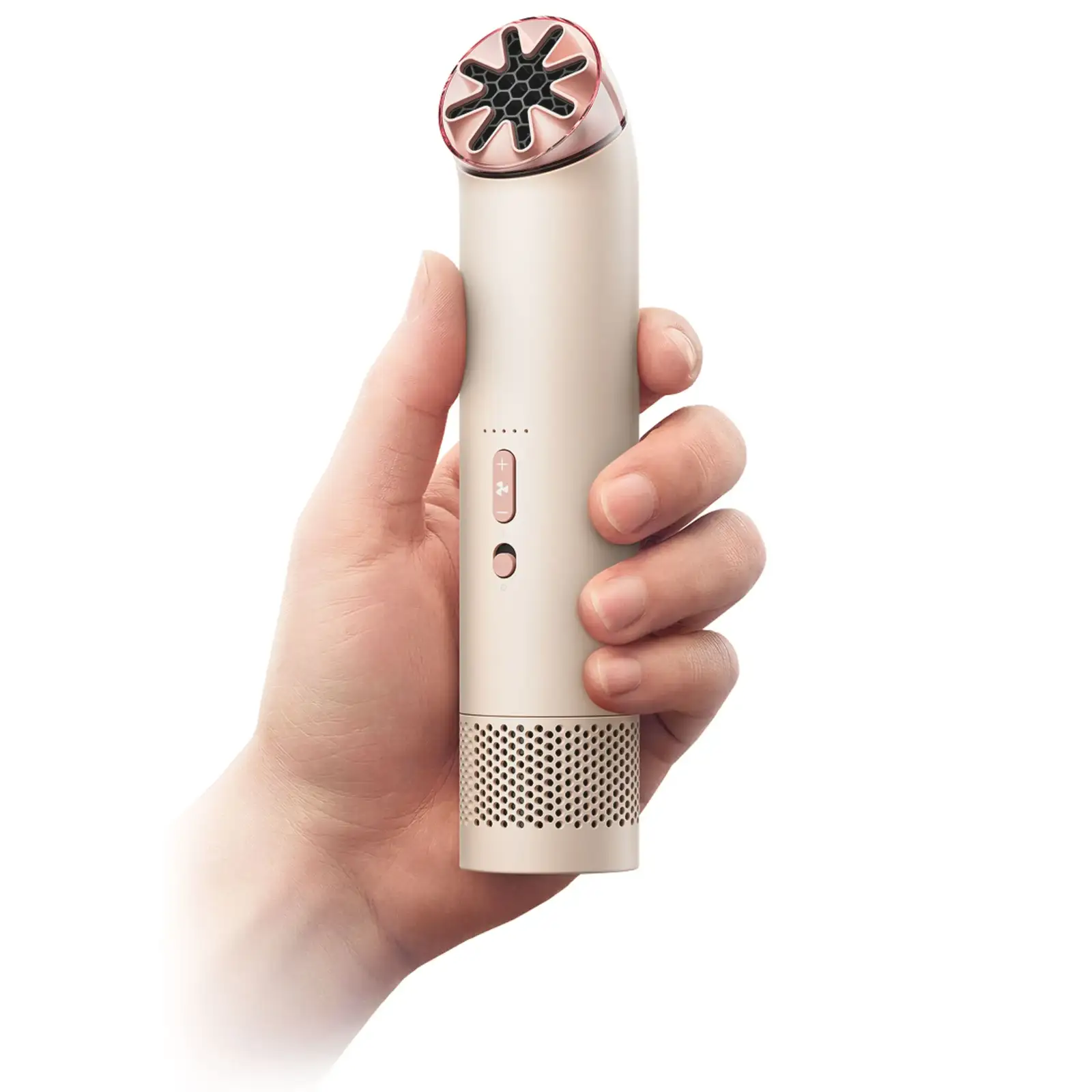 Портативный вентилятор Dyson HushJet Mini Cool Fan Stone/Blush (641013-01, 641014-01)