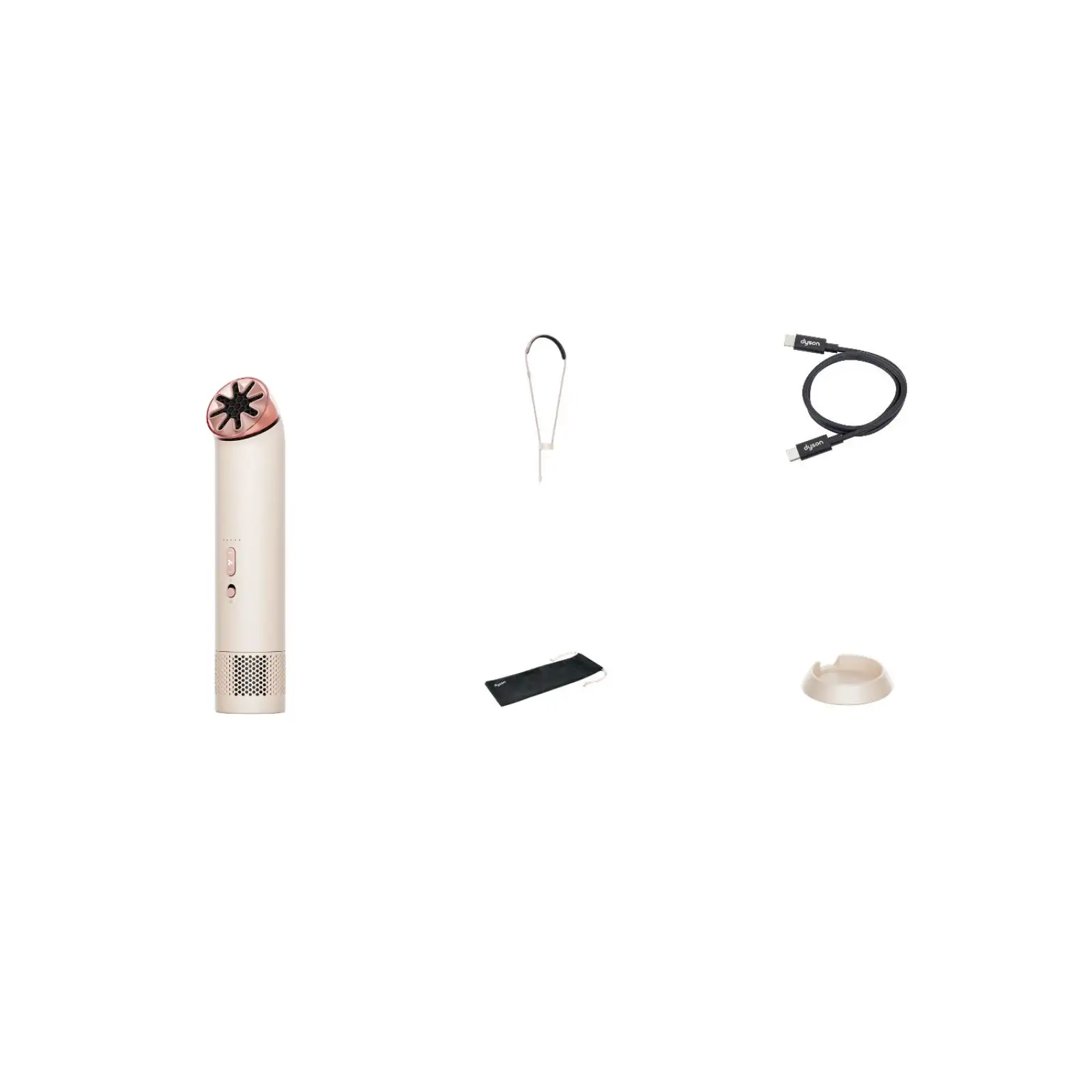 Портативный вентилятор Dyson HushJet Mini Cool Fan Stone/Blush (641013-01, 641014-01)