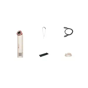 Портативный вентилятор Dyson HushJet Mini Cool Fan Stone/Blush (641013-01, 641014-01)