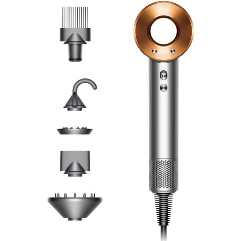 Фен Dyson HD07 Supersonic Nickel/Copper (389922-01)
