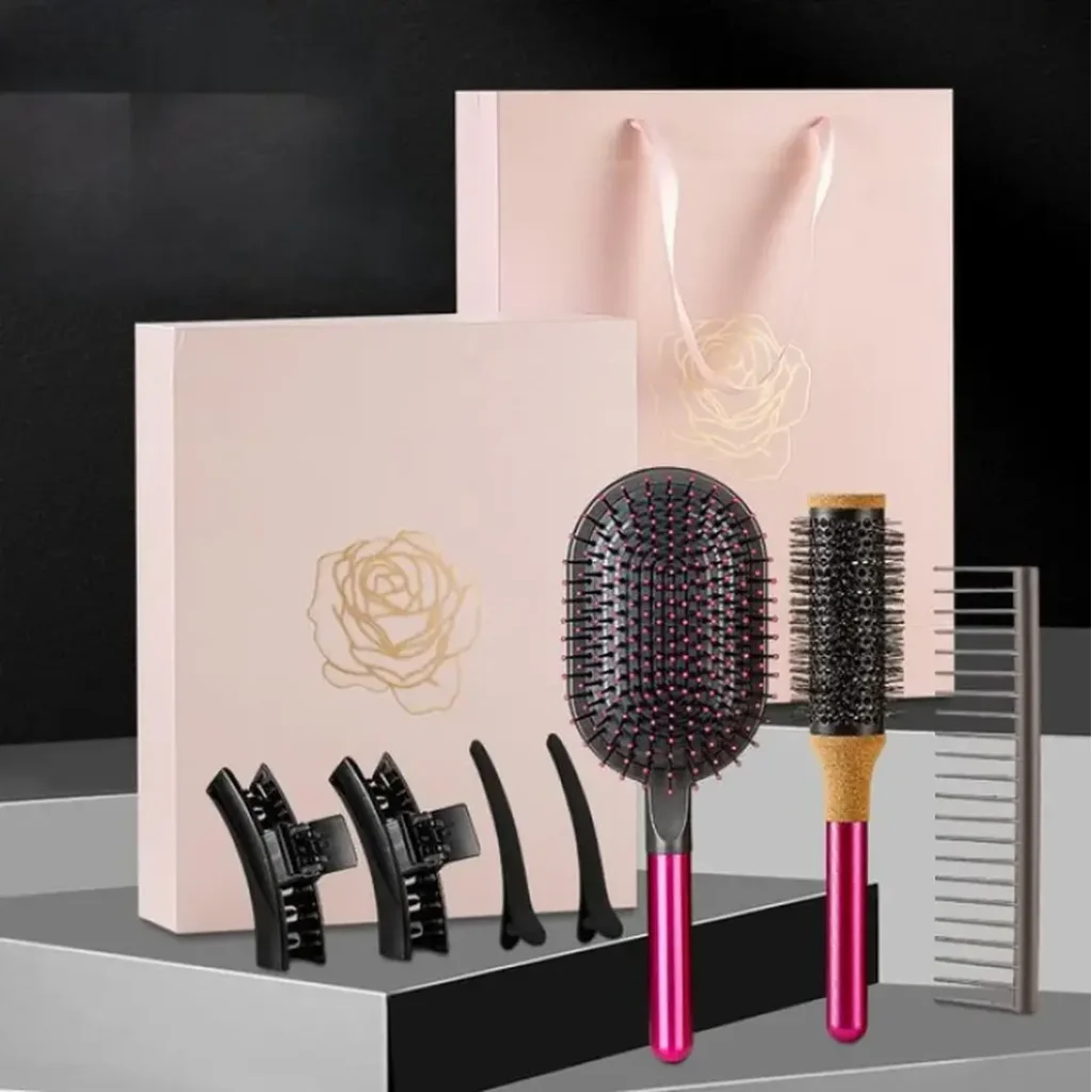 Набір фірмових гребінців Dyson Styling Gift Set Fuchsia