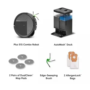 Робот-пылесос iRobot Roomba Combo Plus 515 AutoWash Dock Black