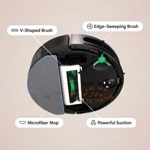 Робот-пилосос iRobot Roomba Combo Essential 2 White (Y051240)