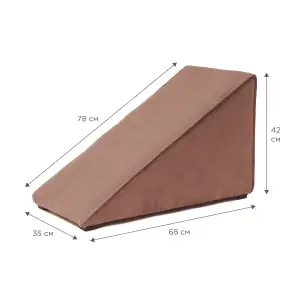 Пандус Petbed 68x35см h-42см Коричневий