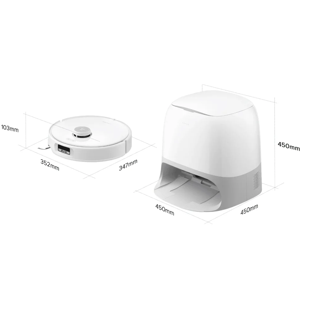 Робот-пилосос Roborock Qrevo Curv White (QRC02-00)