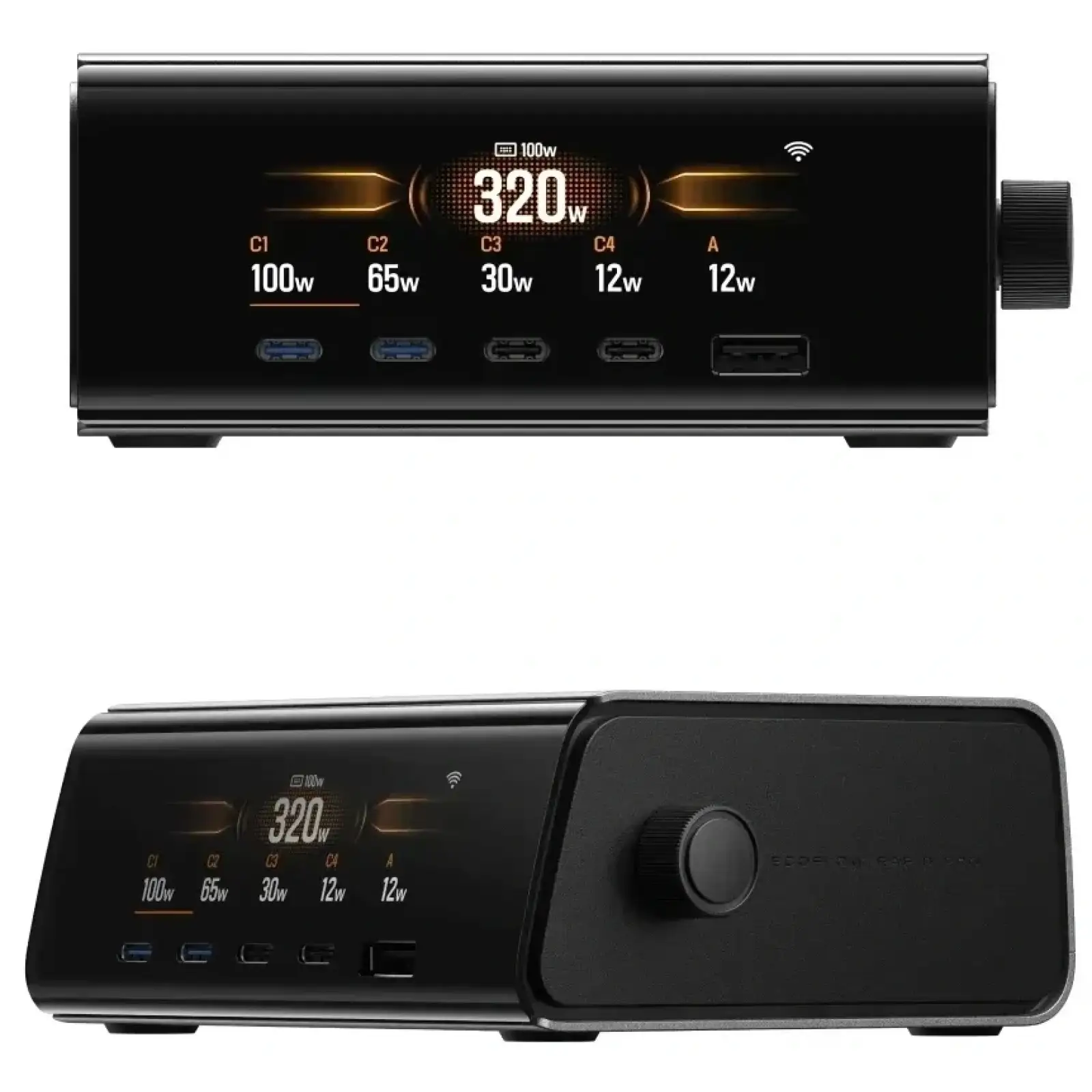 Зарядний пристрій EcoFlow Rapid Pro [320W, 5 Ports, GaN] (EF-STATION320W-EU)