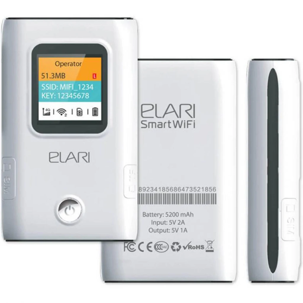Модем 4G/3G + Wi-Fi роутер ELARI SmartWiFi 5200 mAh (SW-1) White UA