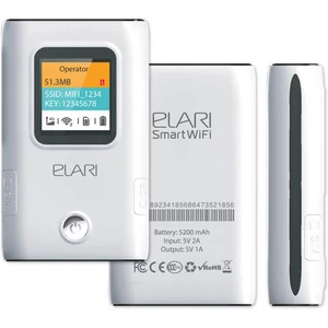 Модем 4G/3G + Wi-Fi роутер ELARI SmartWiFi 5200 mAh (SW-1) White UA