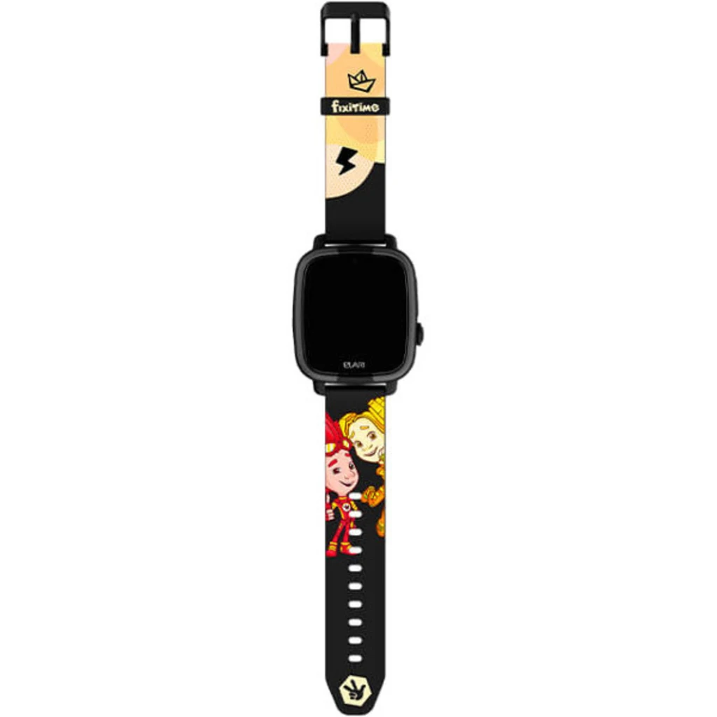 Часы детские с GPS трекером ELARI FixiTime Fun Black (ELFITF-BLK) UA
