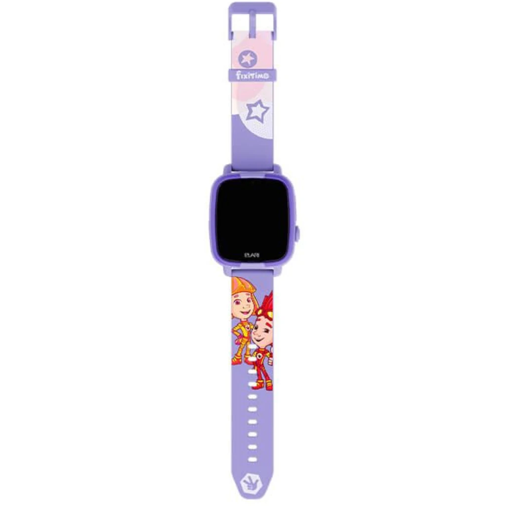 Часы детские с GPS трекером ELARI FixiTime Fun Lilac (ELFITF-LIL) UA
