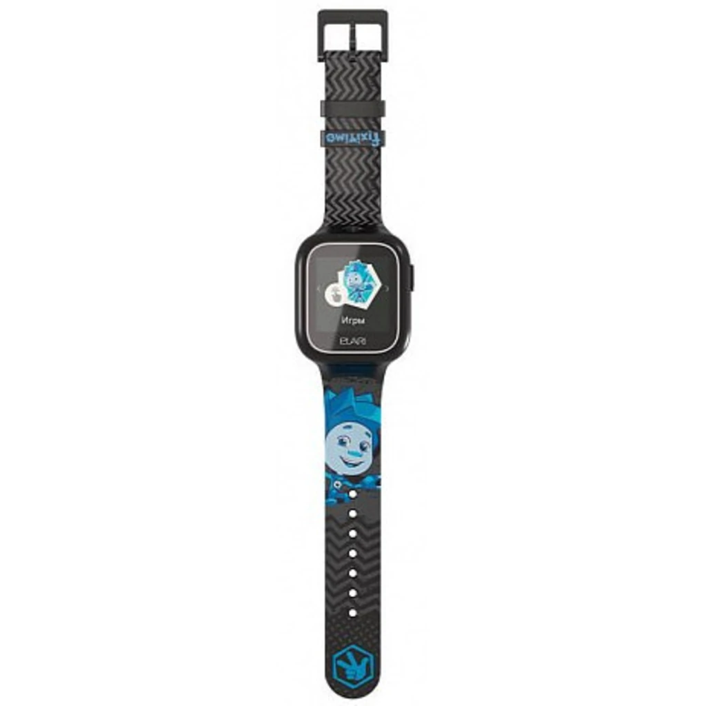 Часы детские с GPS трекером ELARI FixiTime Lite Black (ELFITL-BLK) UA
