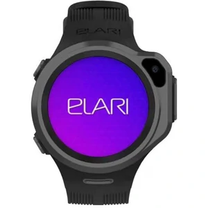 Часы детские с GPS трекером ELARI KidPhone 4G Round Black (KP-4GRD-B) UA