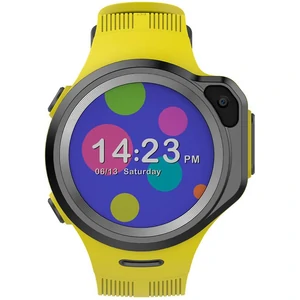 Часы детские с GPS трекером ELARI KidPhone 4G Round Yellow (KP-4GRD-Y)