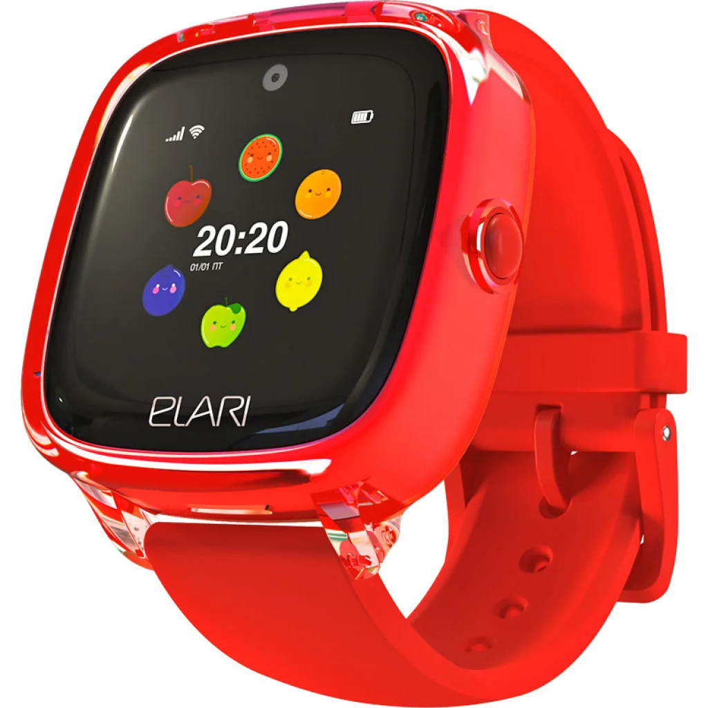 Часы детские с GPS трекером ELARI KidPhone Fresh Red (KP-F/Red) UA