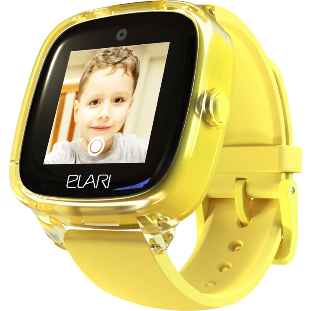 Часы детские с GPS трекером ELARI KidPhone Fresh Yellow (KP-F/Yellow)