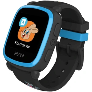 Детские часы ELARI KidPhone NyPogodi Black (KP-NP-BP)