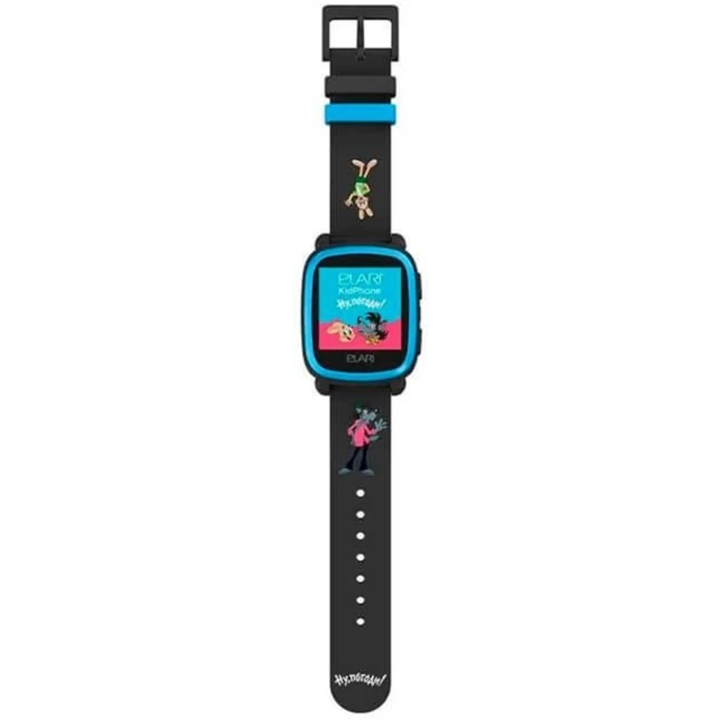 Часы детские с GPS трекером ELARI KidPhone NyPogodi Black (KP-NP-BP) UA