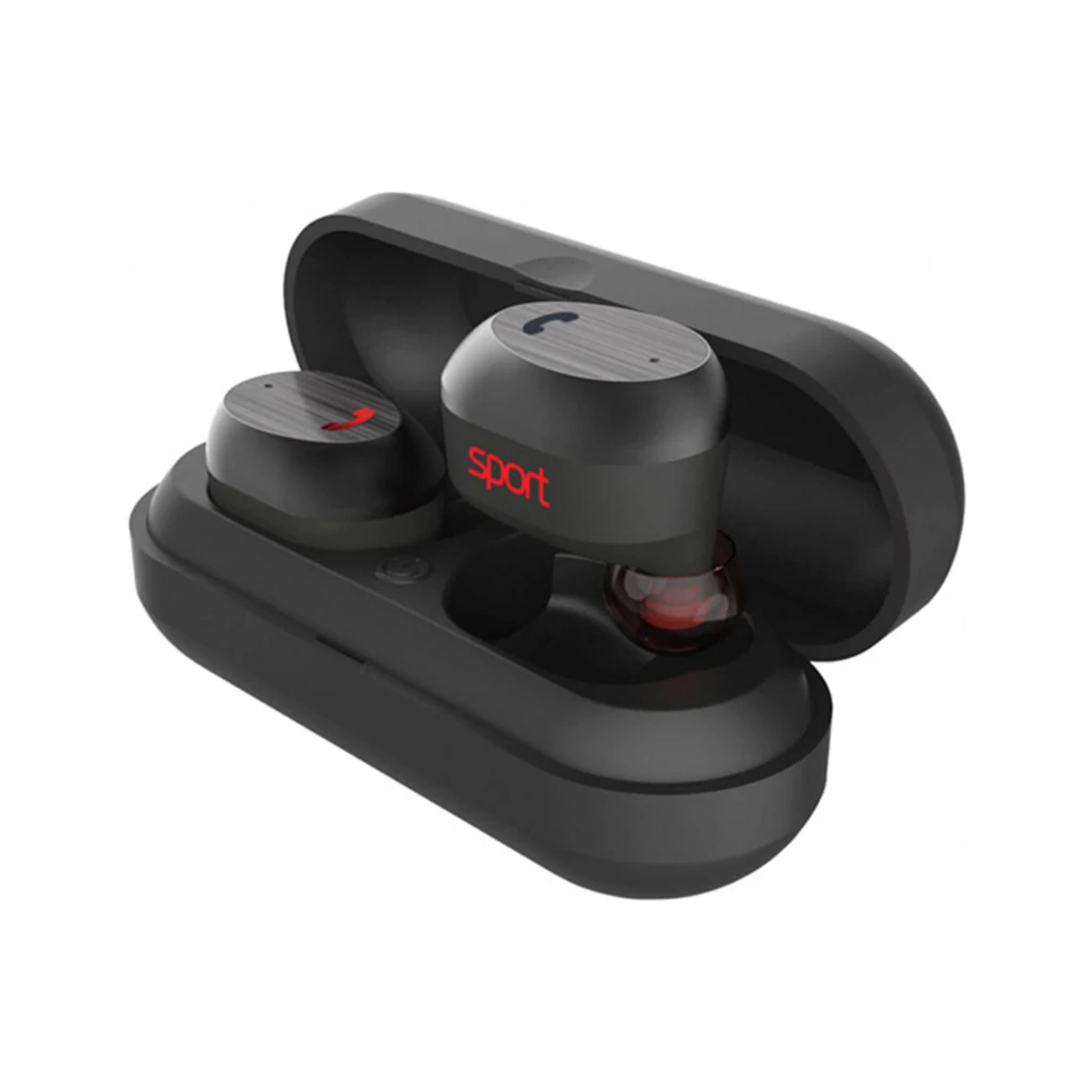 Навушники бездротові Elari NanoPods Sport Black UA