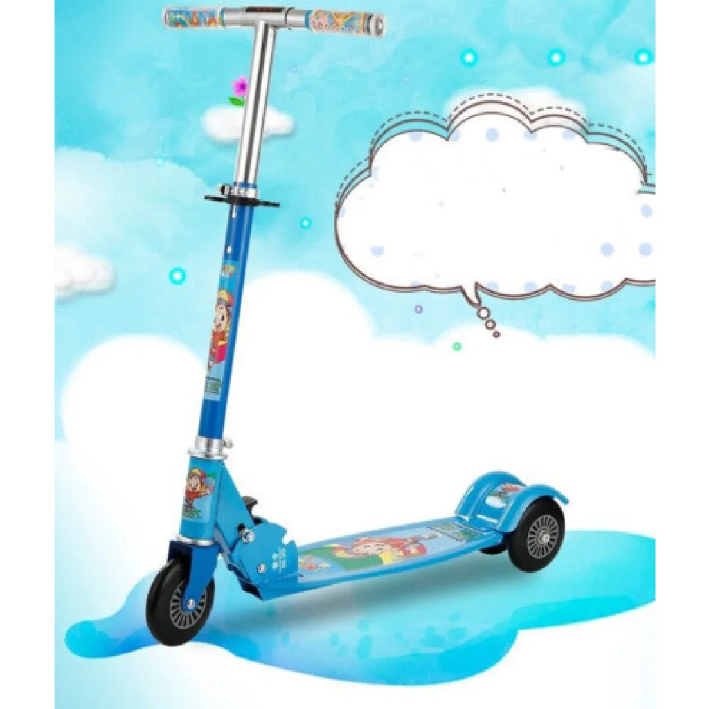 Самокат Scooter складной Blue (806) EU