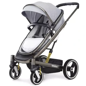 Цвет: Серый - Детская коляска Xiaomi Bebehoo Stroller ST401 Grey UA