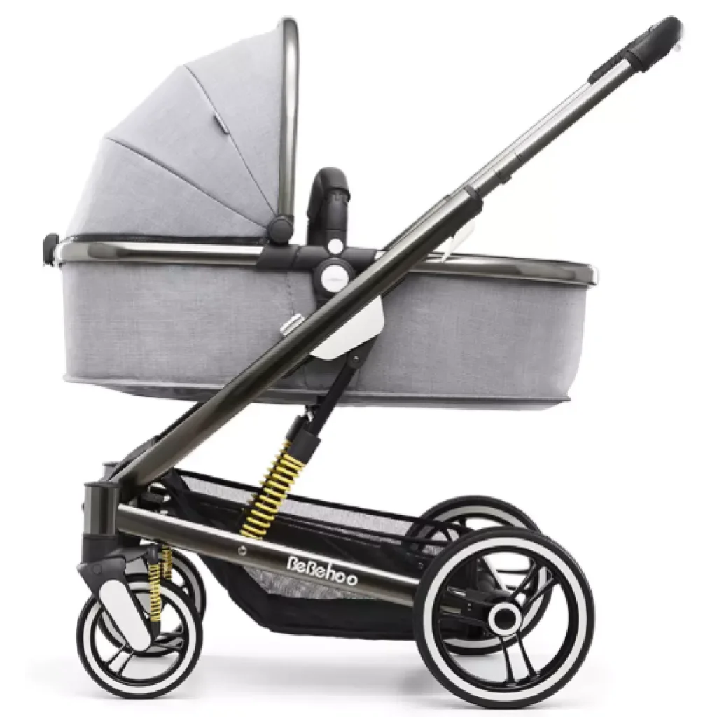 Детская коляска 2 в 1 трансформер Xiaomi Bebehoo Stroller ST401 Grey UA