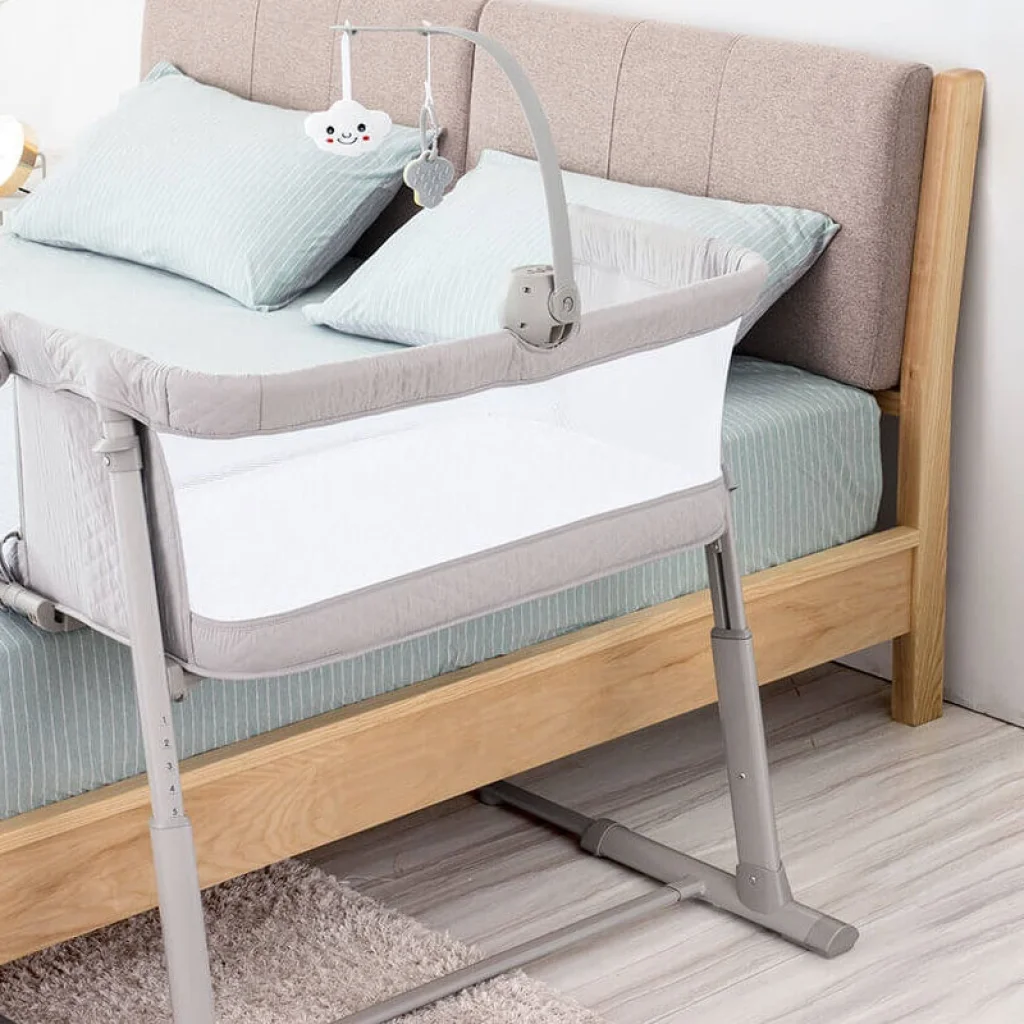 Дитяче ліжко Xiaomi Ronbei Baby Co-Sleeping Cot Gray UA