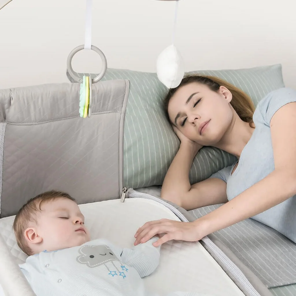 Дитяче ліжко Xiaomi Ronbei Baby Co-Sleeping Cot Gray UA