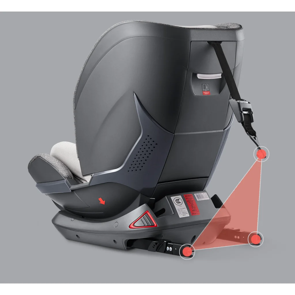 Дитяче автокрісло Xiaomi QBORN Safety Seat Gray (QQ666) UA