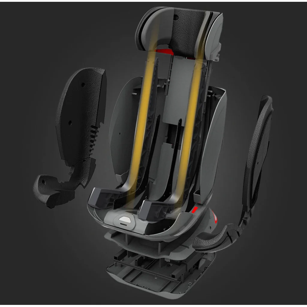 Дитяче автокрісло Xiaomi QBORN Safety Seat Gray (QQ666) UA