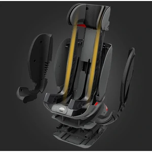 Дитяче автокрісло Xiaomi QBORN Safety Seat Gray (QQ666) UA