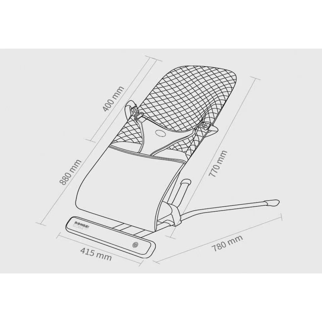 Укачивающий центр Xiaomi Ronbei без капюшона (BY032A) Gray UA