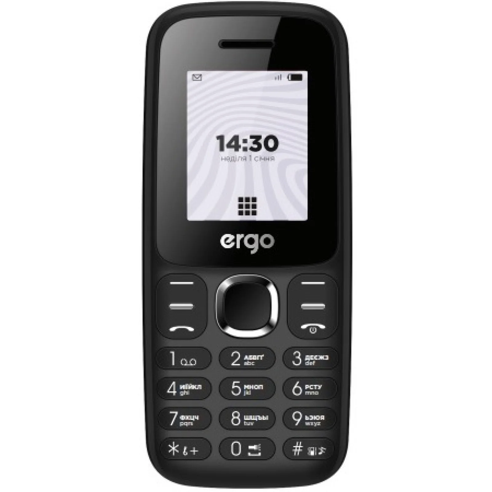 Мобильный телефон Ergo B184 Dual Sim Black UA