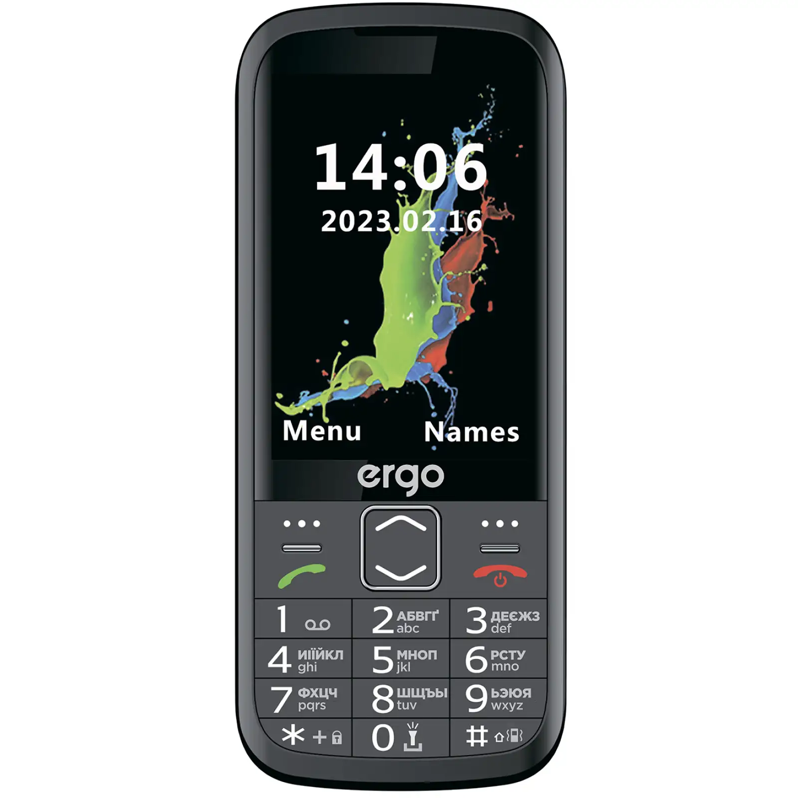 Мобільний телефон Ergo R351 Dual Sim Black UA