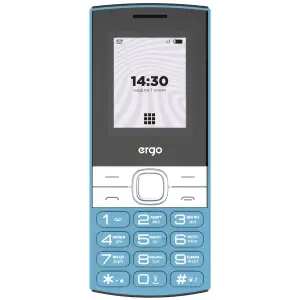 Телефон Ergo B185 Dual Sim Blue UA