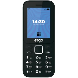 Телефон Ergo E241 Dual Sim Black UA