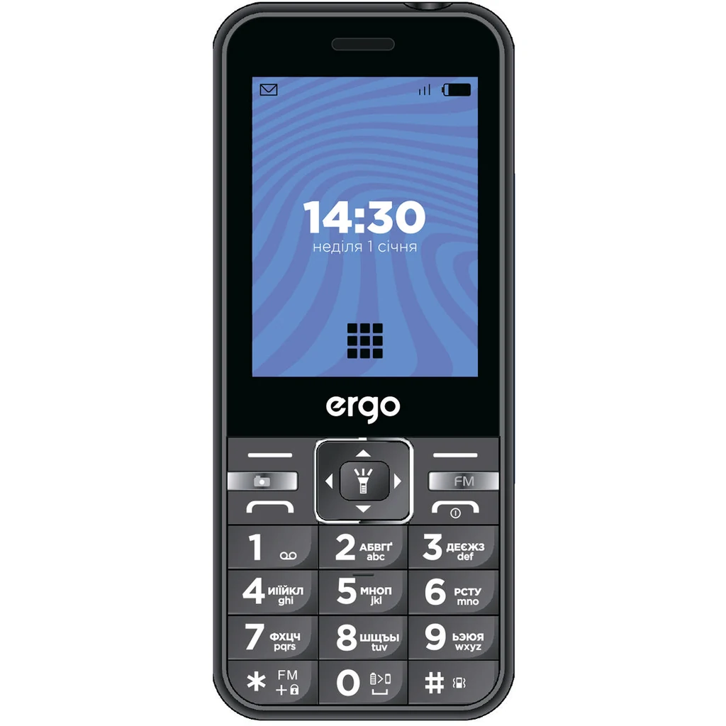 Мобільний телефон Ergo E281 Dual Sim Black UA