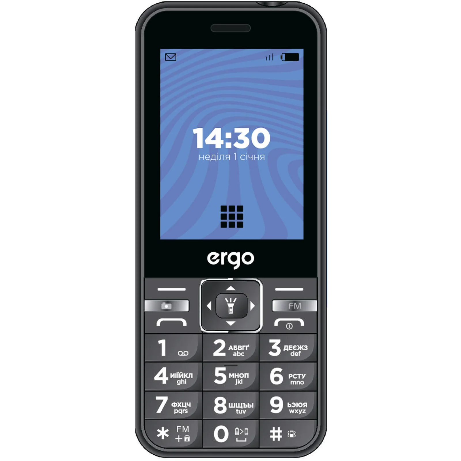 Мобильный телефон Ergo E281 Dual Sim Black UA