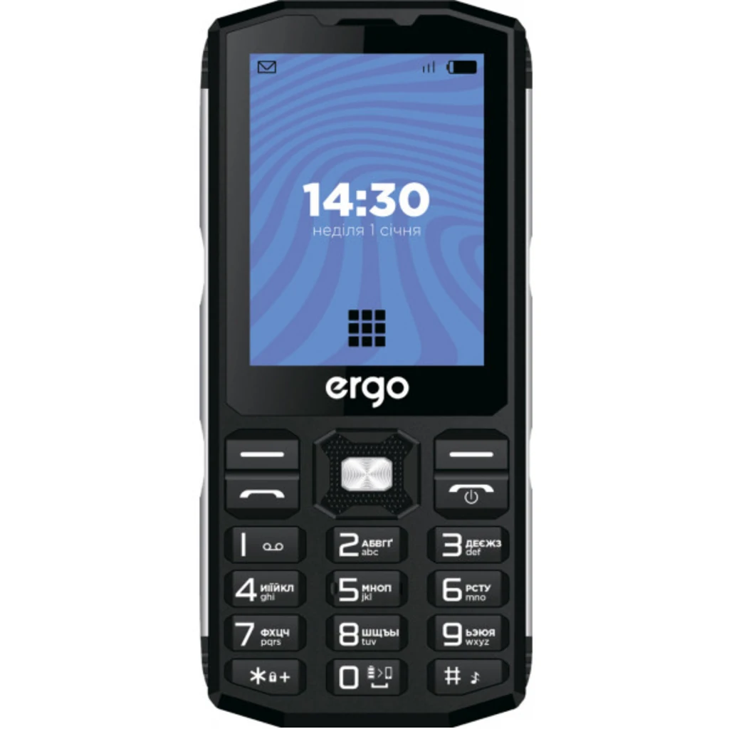 Мобільний телефон Ergo E282 Dual Sim Black UA