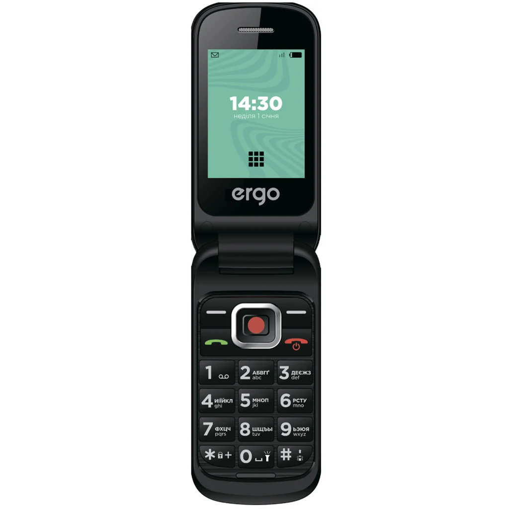 Мобильный телефон Ergo F241 Dual Sim Red UA