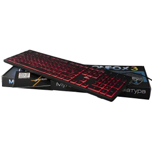 Клавіатура Frime Moonfox 3Color USB (FLK18210) UA