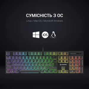 Клавиатура GamePro MK85R Black UA