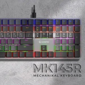 Клавіатура GamePro MK145R Red Swich Low Profile Dark Gray UA