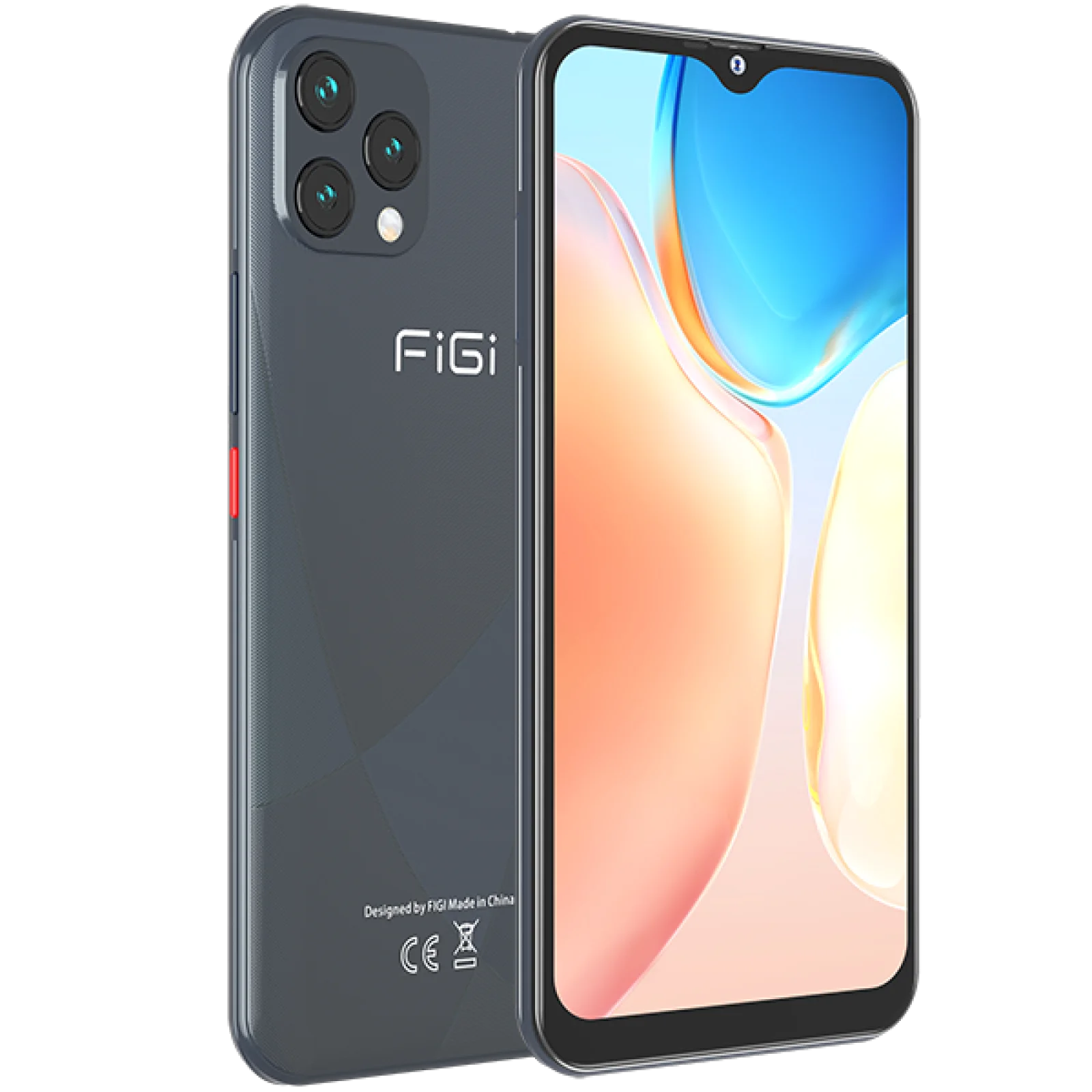 Смартфон FiGi Note 1S 4/128GB Polar Black EU