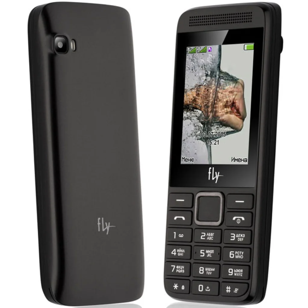 Мобільний телефон Fly FF241 Dual Sim Black UA